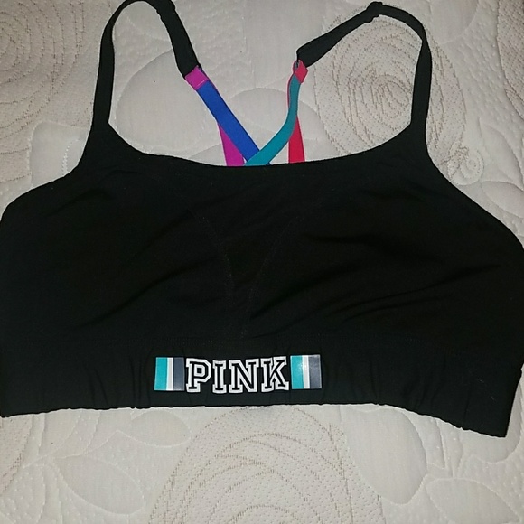 PINK Victoria's Secret Other - Pink Victoria's Secret Cross Back Sports Bra